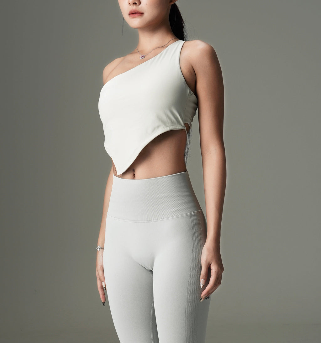ivory grey top